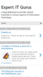 Mobile Screenshot of expertitgurus.blogspot.com