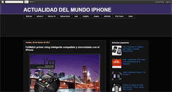 Desktop Screenshot of iphonesconnect.blogspot.com