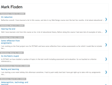 Tablet Screenshot of mfloden.blogspot.com