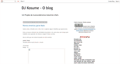 Desktop Screenshot of djkosume.blogspot.com