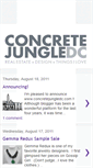 Mobile Screenshot of concretejungledc.blogspot.com
