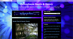 Desktop Screenshot of hauntsandhistory.blogspot.com