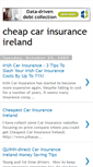 Mobile Screenshot of cheapcarinsurance-ireland.blogspot.com