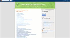 Desktop Screenshot of licenciaturadealfredocastillo.blogspot.com