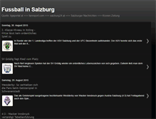Tablet Screenshot of fussball-in-salzburg.blogspot.com