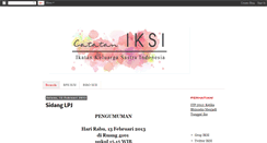 Desktop Screenshot of iksi-ui.blogspot.com