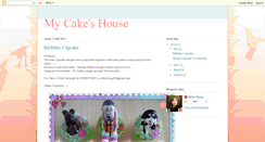 Desktop Screenshot of mycakeshouse.blogspot.com