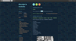 Desktop Screenshot of disculpelamolestia.blogspot.com