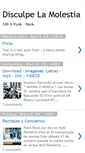 Mobile Screenshot of disculpelamolestia.blogspot.com