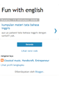 Mobile Screenshot of kumpulantatabahasainggris.blogspot.com