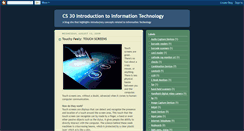 Desktop Screenshot of cs30sy2009.blogspot.com