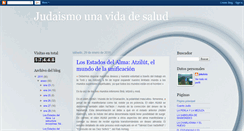 Desktop Screenshot of judaismosalud.blogspot.com