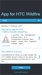 Mobile Screenshot of htcwildfirevn.blogspot.com
