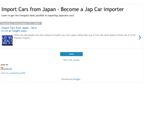 Tablet Screenshot of import-cars-from-japan.blogspot.com