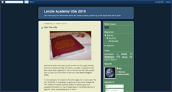 Desktop Screenshot of lenzieusa2010.blogspot.com