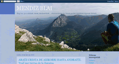 Desktop Screenshot of mendizblai.blogspot.com