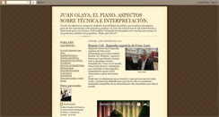 Desktop Screenshot of juanolaya.blogspot.com