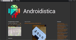 Desktop Screenshot of androidistica.blogspot.com