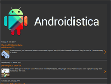 Tablet Screenshot of androidistica.blogspot.com