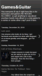 Mobile Screenshot of gamesandguitar.blogspot.com