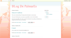 Desktop Screenshot of blogdepalmares.blogspot.com