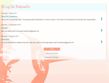 Tablet Screenshot of blogdepalmares.blogspot.com