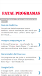 Mobile Screenshot of fatalprogramas.blogspot.com