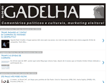 Tablet Screenshot of blogdogadelha.blogspot.com