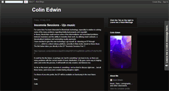 Desktop Screenshot of colinedwin.blogspot.com