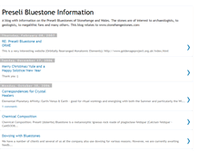 Tablet Screenshot of preselibluestone.blogspot.com