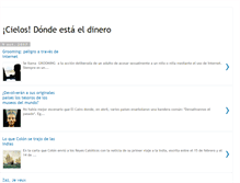 Tablet Screenshot of cielosdondeestaeldinero.blogspot.com