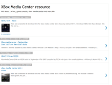 Tablet Screenshot of myxboxmediacenter.blogspot.com