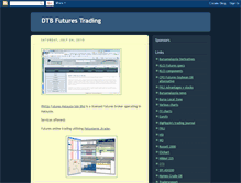 Tablet Screenshot of dtbtrading.blogspot.com