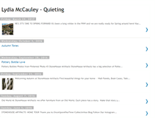 Tablet Screenshot of lydiamccauley-quieting.blogspot.com