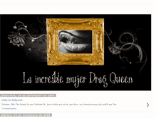 Tablet Screenshot of lamujerdragqueen.blogspot.com