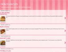Tablet Screenshot of dolcejaclin.blogspot.com