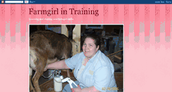 Desktop Screenshot of farmgirlintraining.blogspot.com