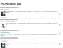 Tablet Screenshot of amemarketing.blogspot.com