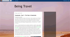 Desktop Screenshot of beingtravel.blogspot.com