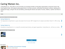 Tablet Screenshot of caringwomen.blogspot.com