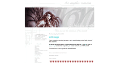 Desktop Screenshot of forbiddenmyth.blogspot.com