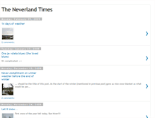 Tablet Screenshot of neveltimes.blogspot.com