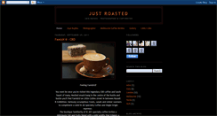 Desktop Screenshot of justroasted.blogspot.com