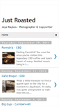 Mobile Screenshot of justroasted.blogspot.com