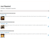 Tablet Screenshot of justroasted.blogspot.com