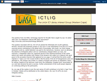 Tablet Screenshot of ictlig.blogspot.com