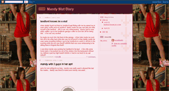 Desktop Screenshot of mandyslutdiary.blogspot.com