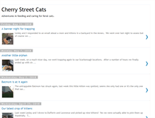 Tablet Screenshot of cherrystreetcats.blogspot.com