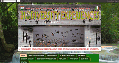 Desktop Screenshot of biodiversityexperiences.blogspot.com