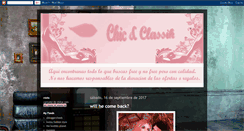Desktop Screenshot of chicandclassik.blogspot.com